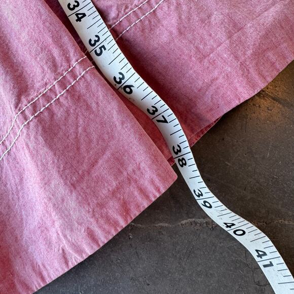 Anthropologie Maeve Pale Red Plaid Gingham Tie Back Dress Size 2 MSRP $168 NWT - Picture 5 of 6